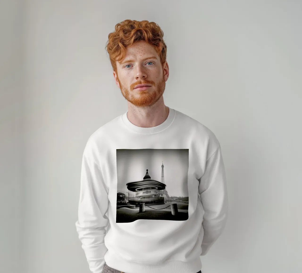 Tour Eiffel - Study 2 sweatshirt van Håggard Photography | Ronny Behnert