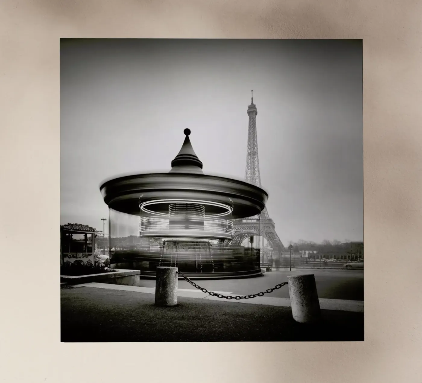 Tour Eiffel - Study 2 backlit folie van Håggard Photography | Ronny Behnert