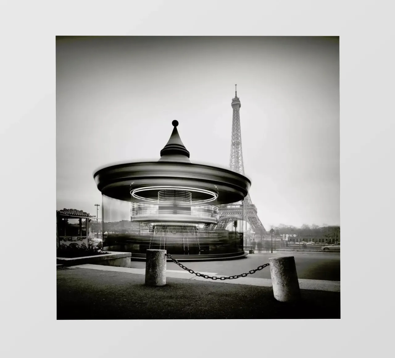 Tour Eiffel - Study 2 Backlit Folie von Håggard Photography | Ronny Behnert