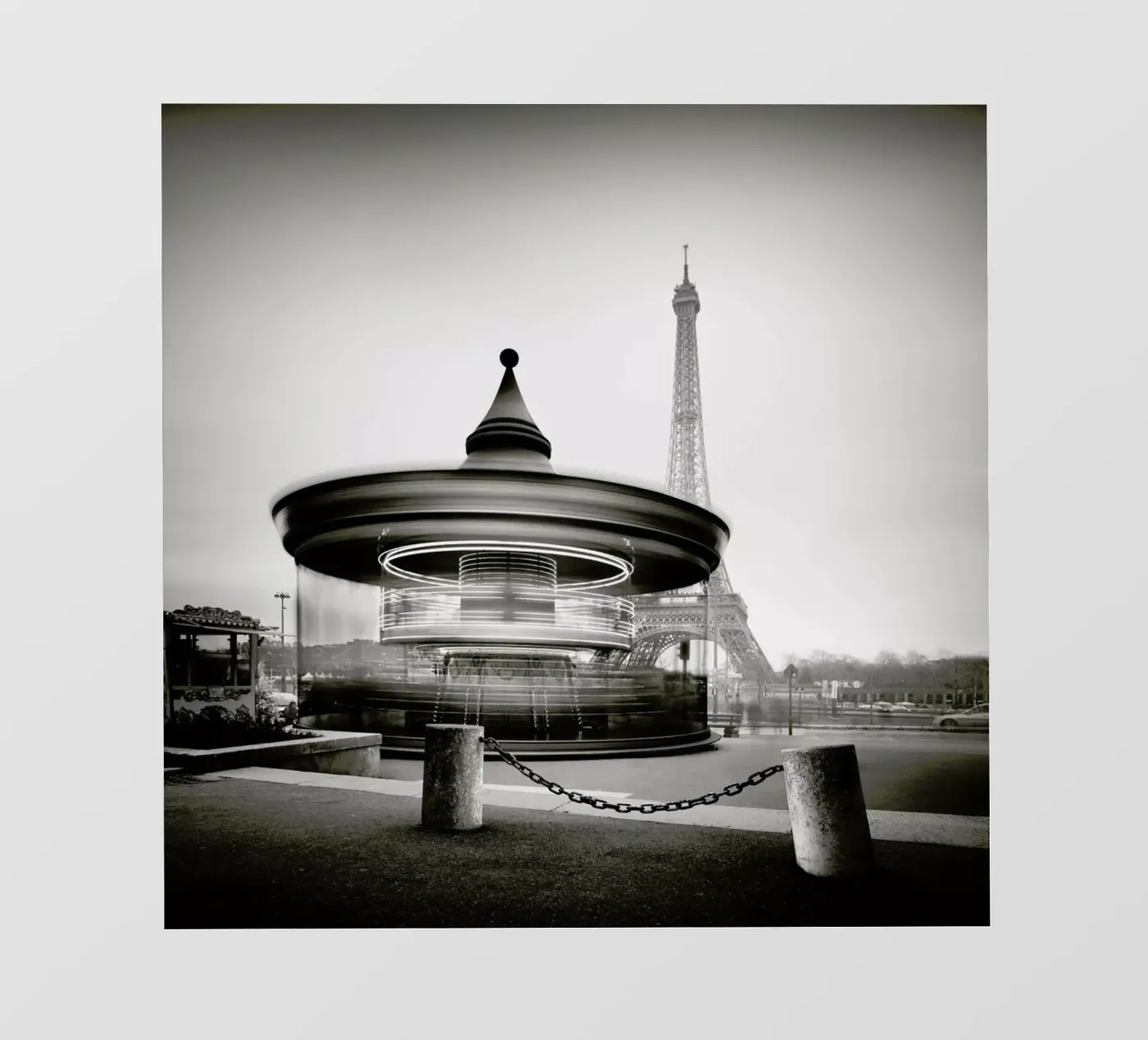 Tour Eiffel - Study 2 backlit folie van Håggard Photography | Ronny Behnert