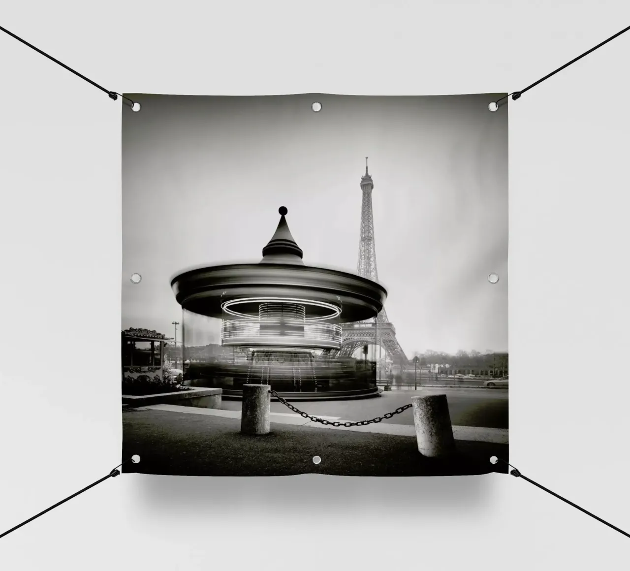 Tour Eiffel - Study 2 PVC Plane von Håggard Photography | Ronny Behnert