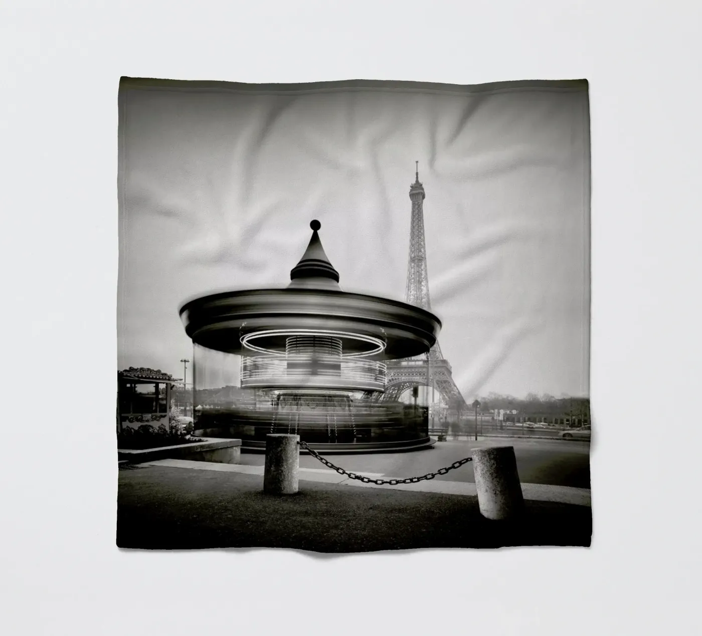 Tour Eiffel - Study 2 fleecedeken van Håggard Photography | Ronny Behnert