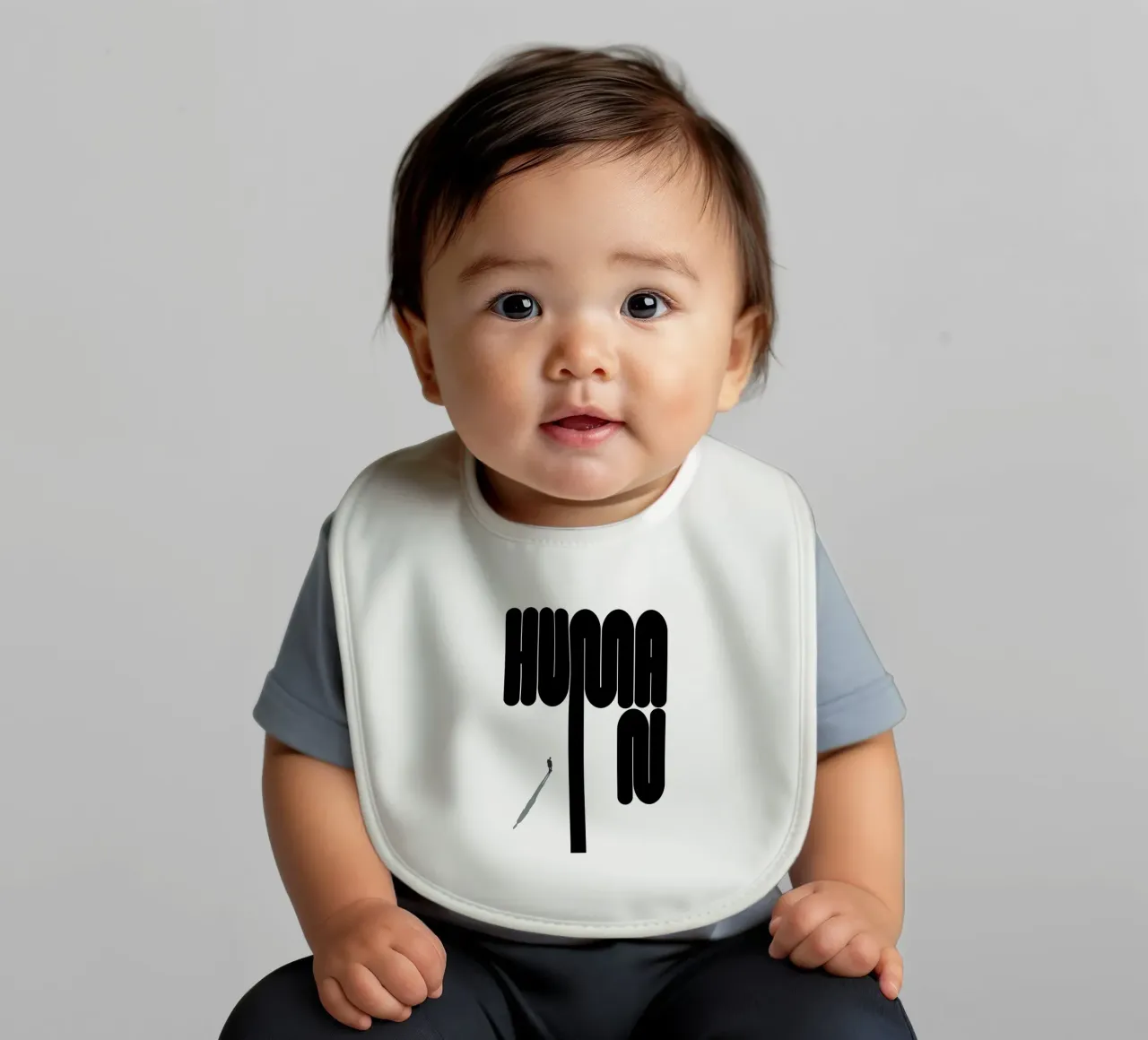 Human Path Babylätzchen von TYPEHAUS