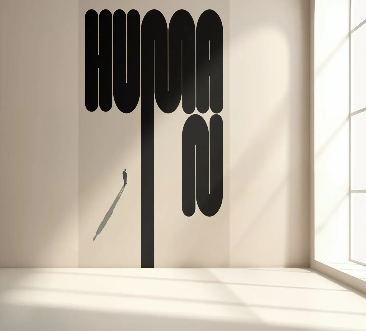 Human Path fotobehang van TYPEHAUS