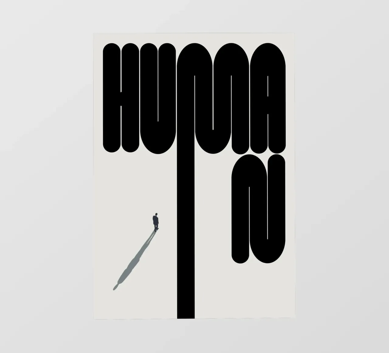 Human Path fotobehang van TYPEHAUS