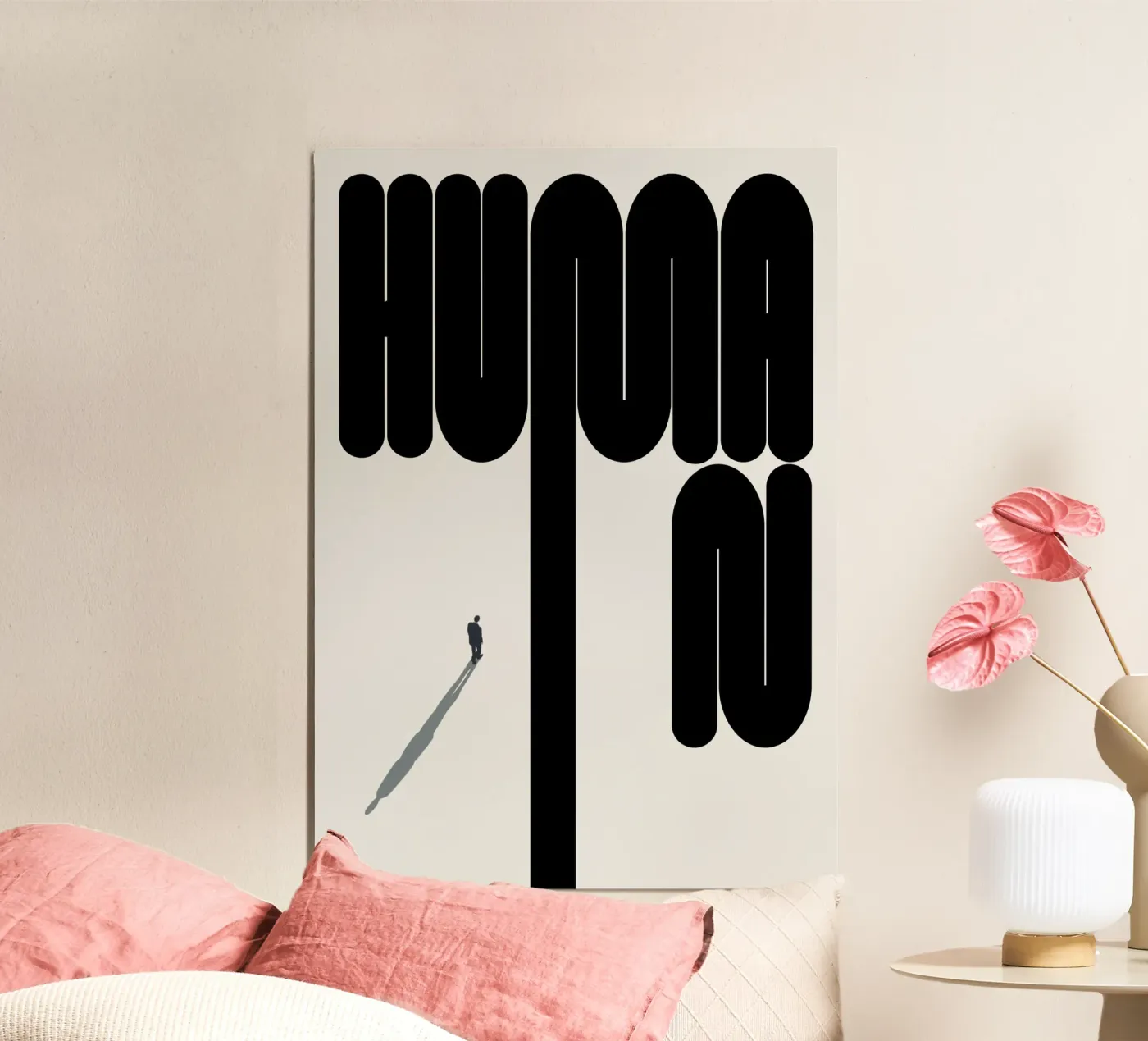 Human Path alluminio dibond da TYPEHAUS