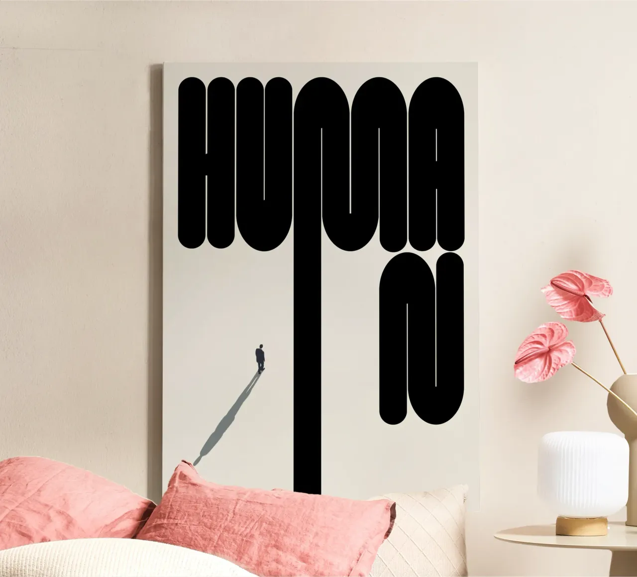 Human Path canvas by TYPEHAUS