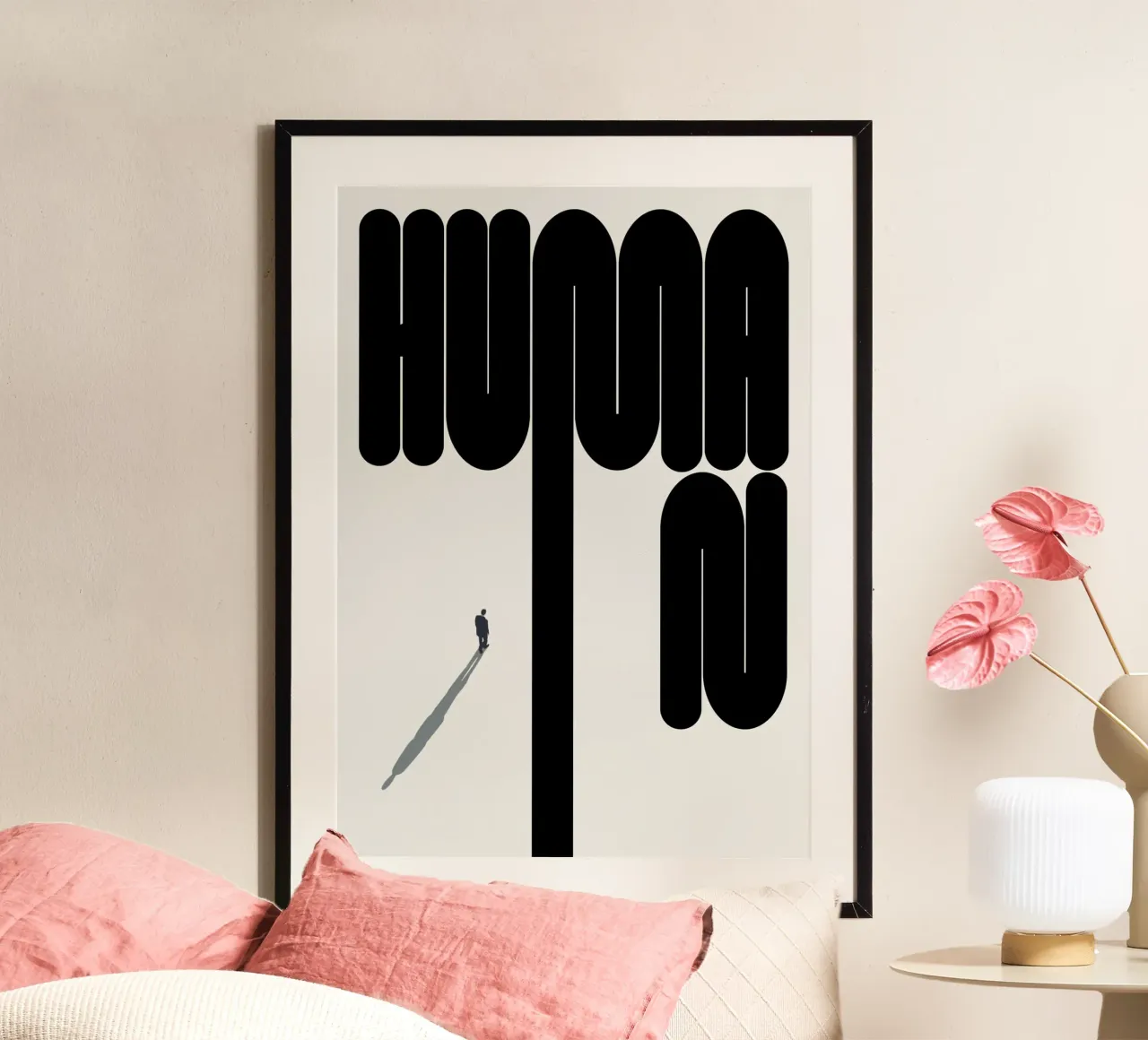 Human Path poster by TYPEHAUS