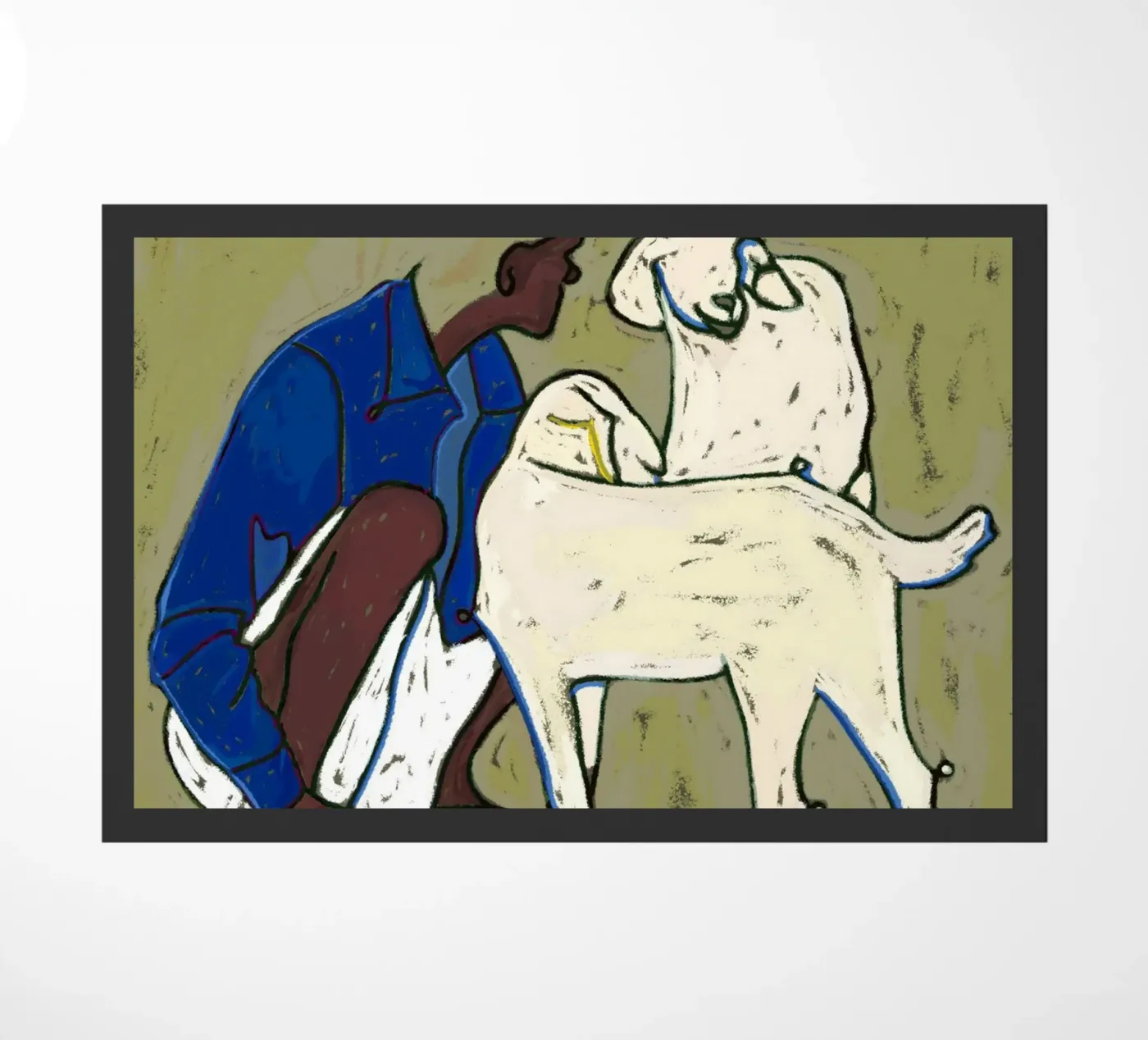 The Shepherd’s Pause doormat by 83oranges.com