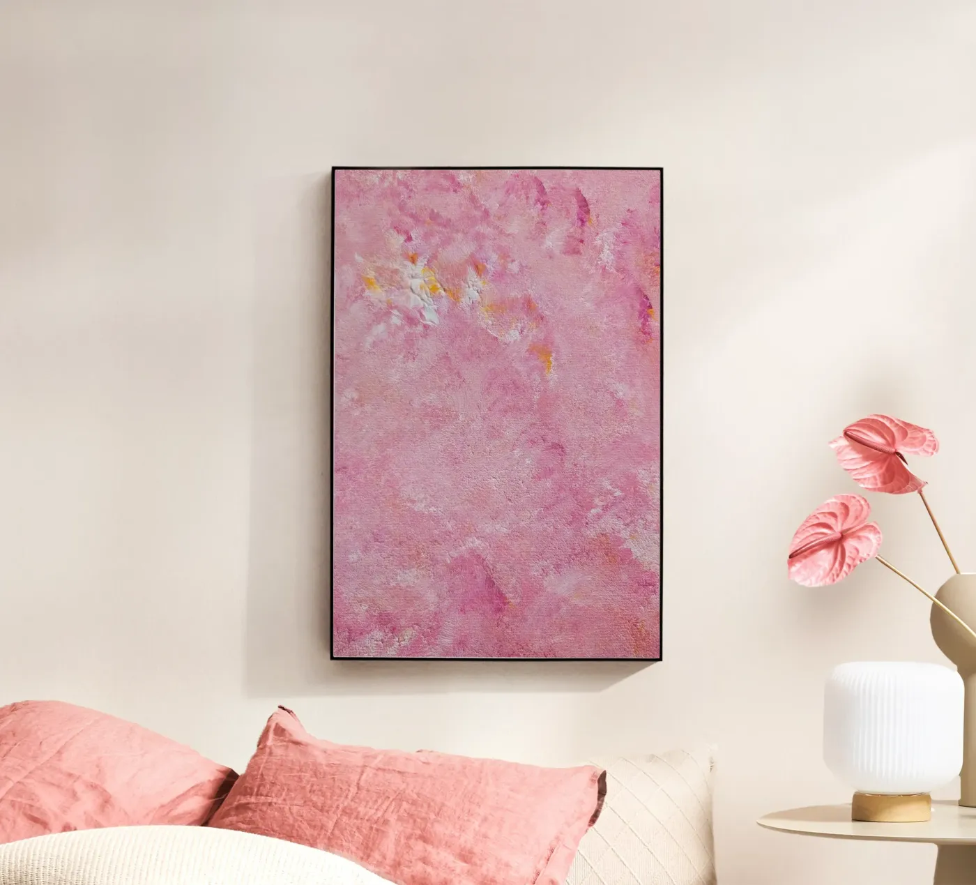 Pink Blush Acryl-Glas von Dopamine Goods
