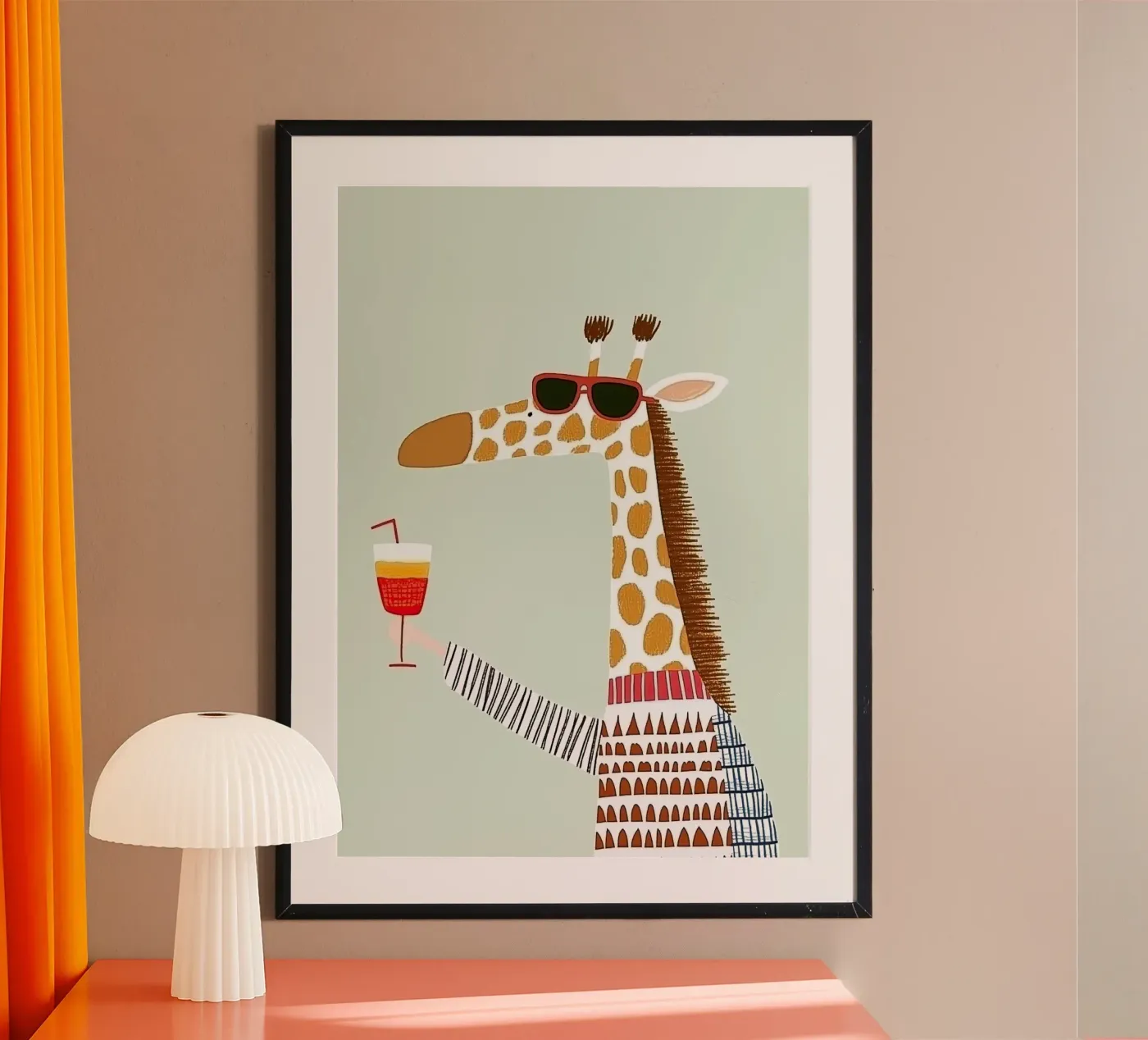 Cool Giraffa poster da Dreamy Nursery