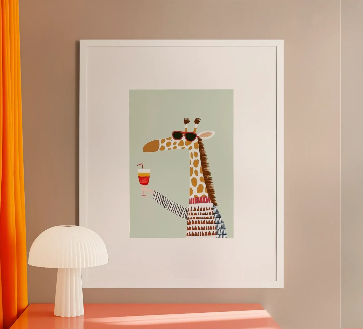Cool Giraffa poster da Dreamy Nursery