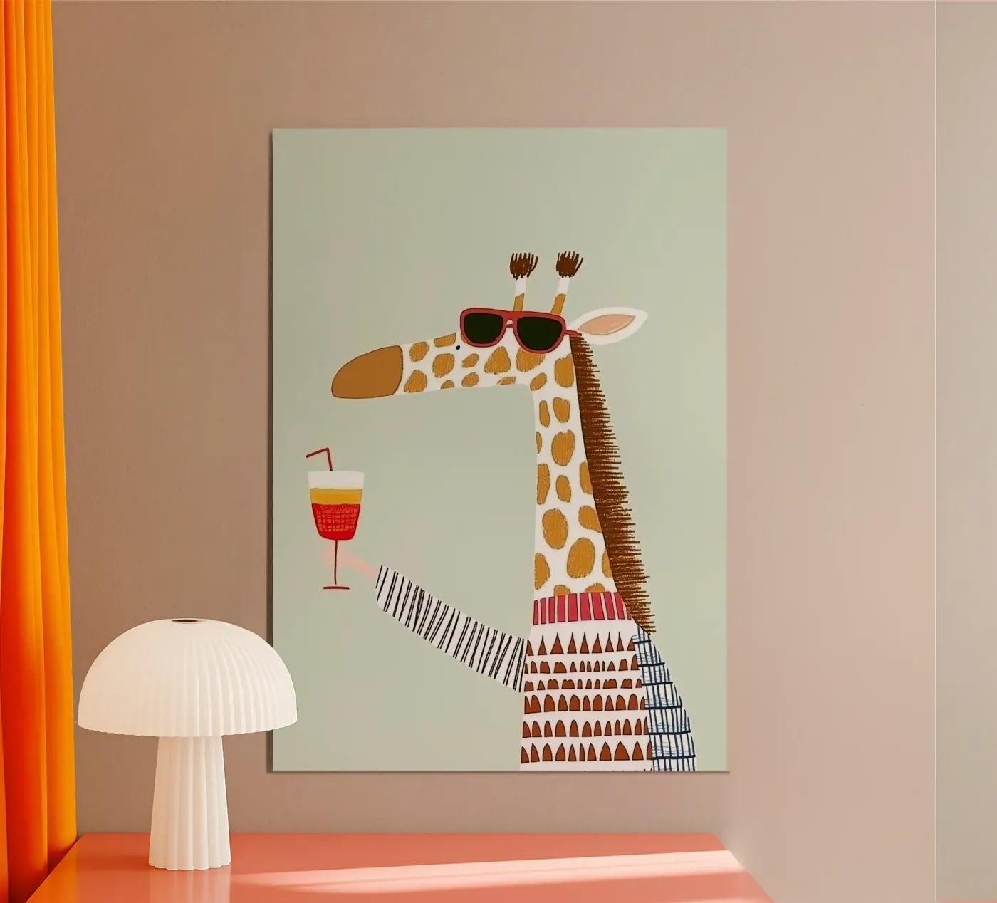 Cool Giraffa poster da Dreamy Nursery