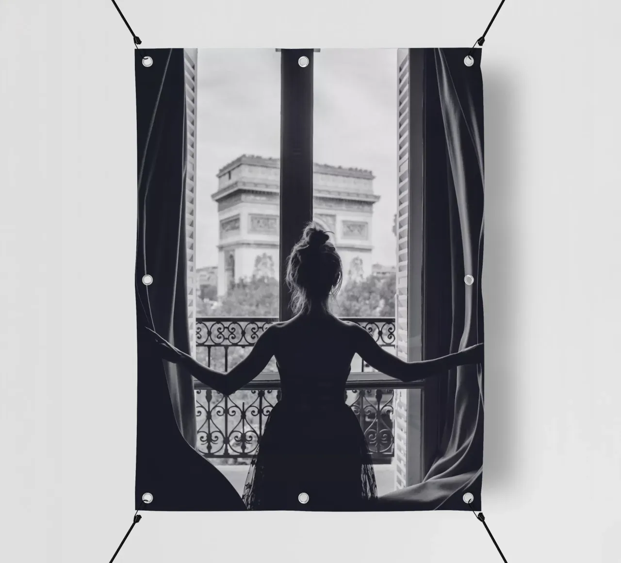 Paris View - Elegant photo art design pvc cover by Whole©