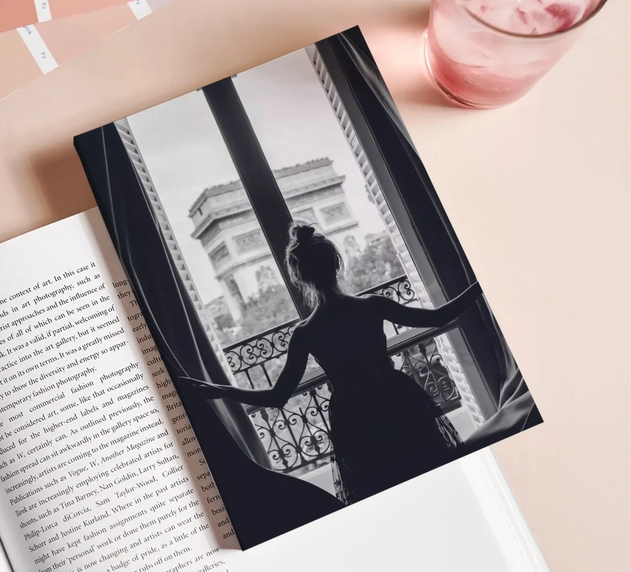 Paris View - Elegant photo art design notebook by Whole©