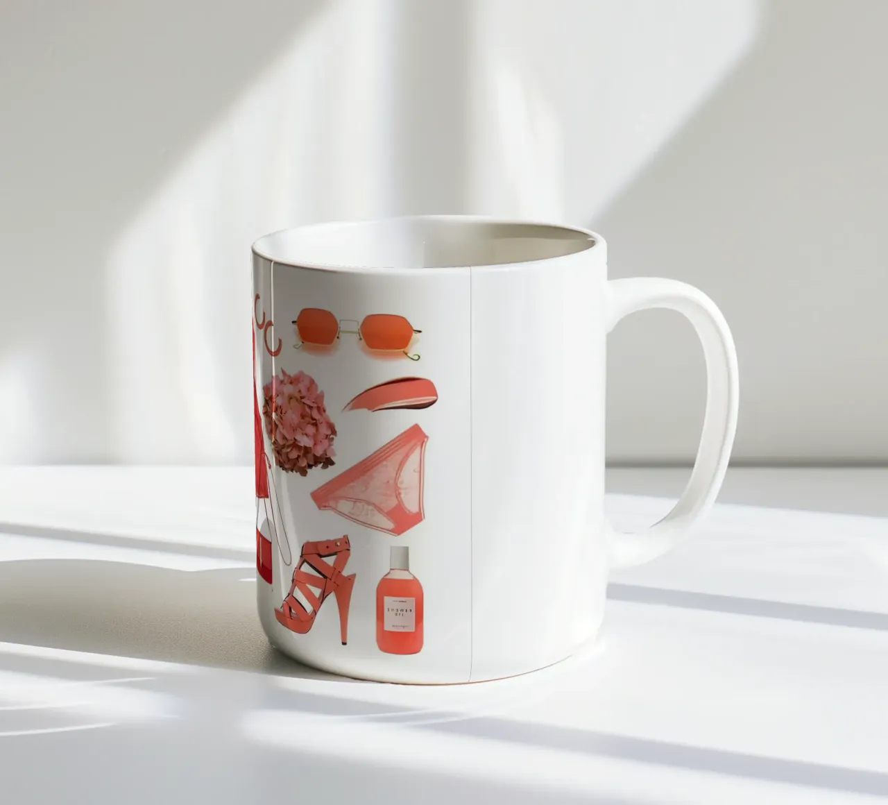 I see red. tazza in ceramica da TASTE OF BLISS