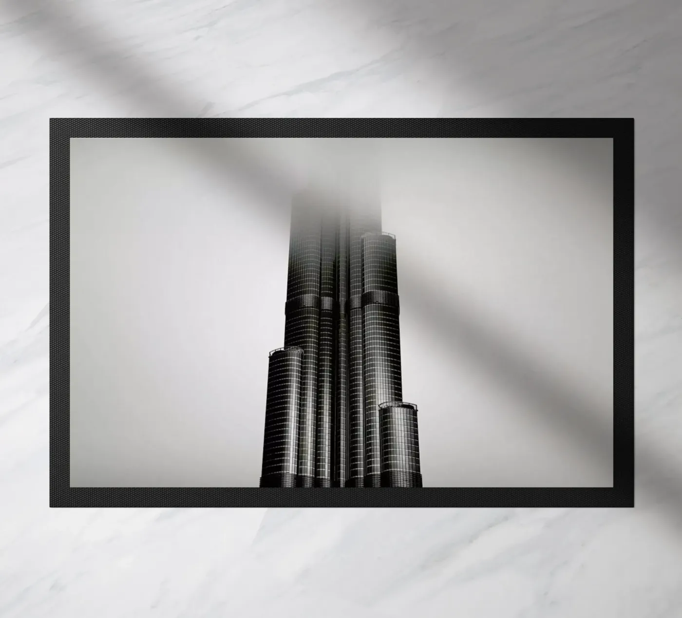 Burj Khalifa - Study 2 doormat by Håggard Photography | Ronny Behnert