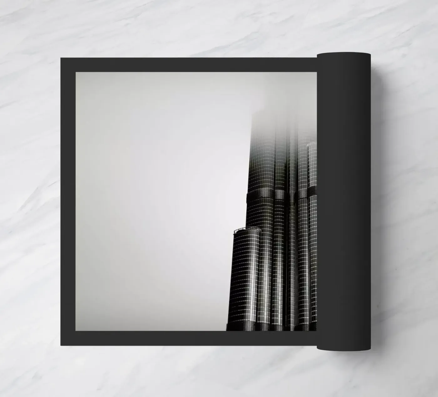 Burj Khalifa - Study 2 doormat by Håggard Photography | Ronny Behnert