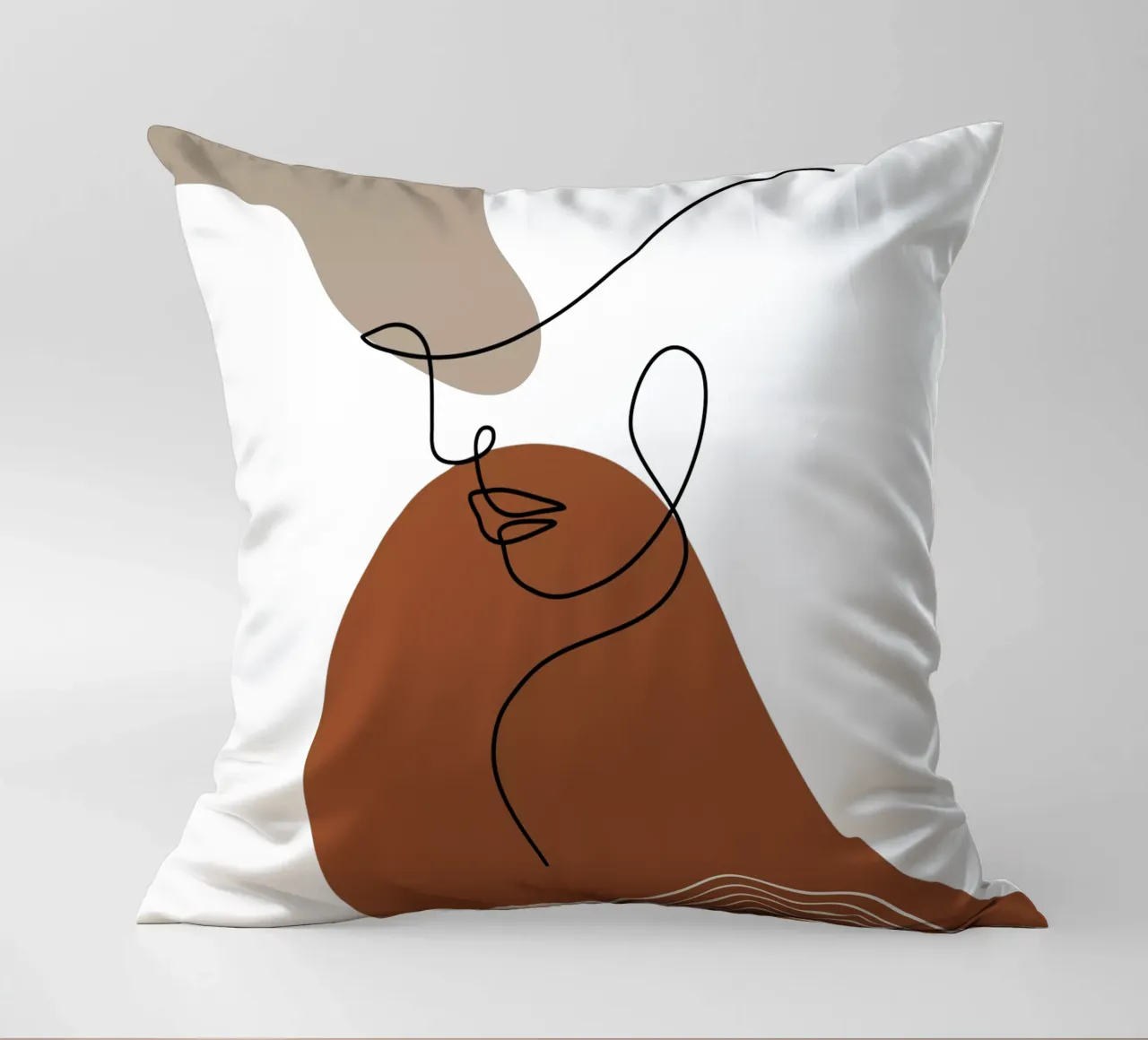 Donna minimalista cuscino da YSV MINIMALIST