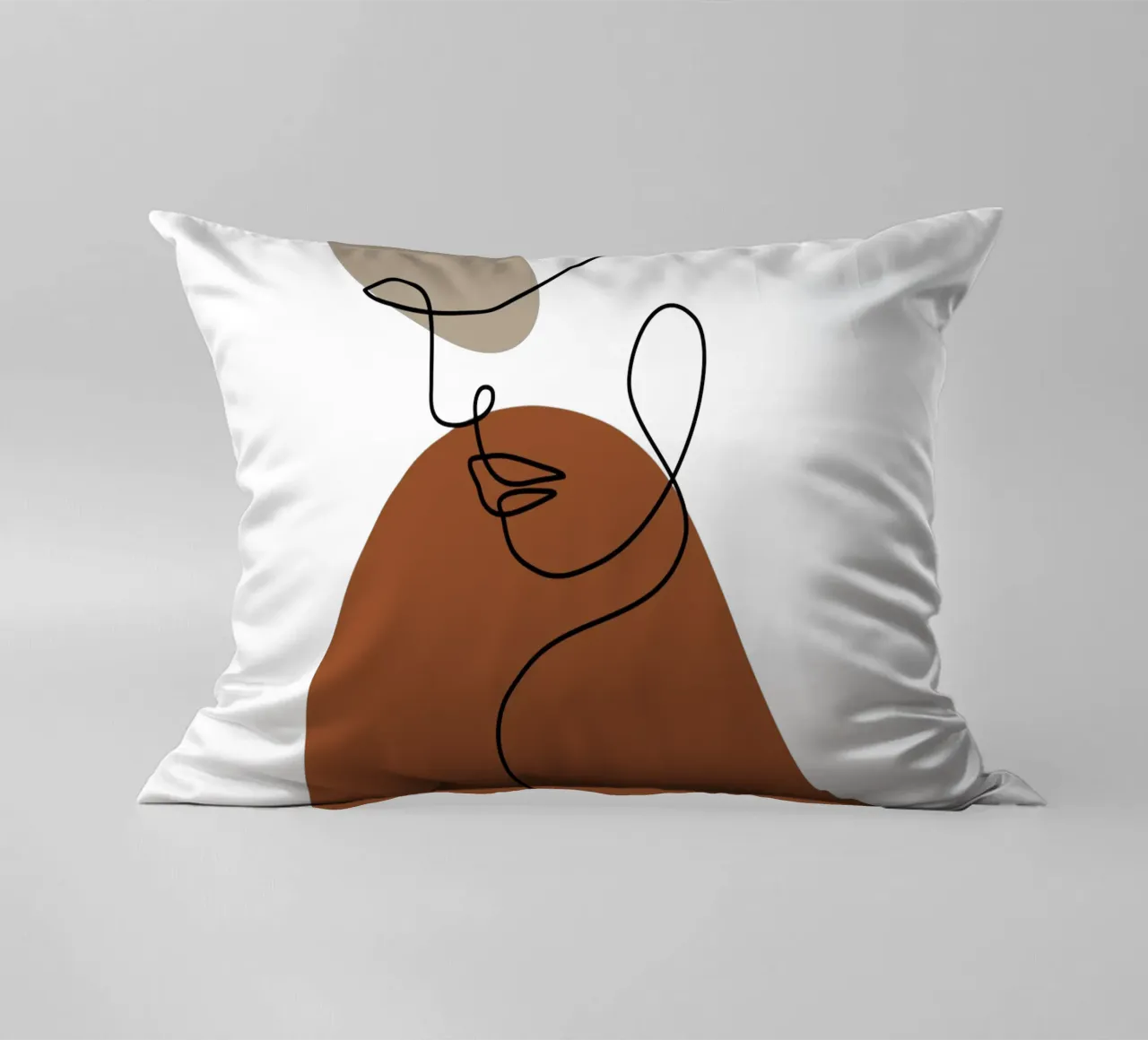 Donna minimalista cuscino da YSV MINIMALIST