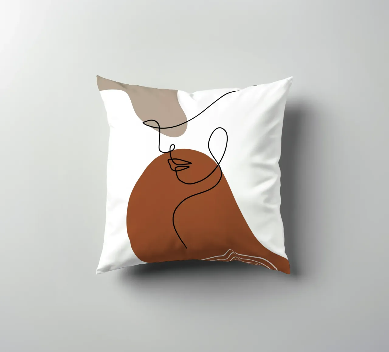 Donna minimalista cuscino da YSV MINIMALIST