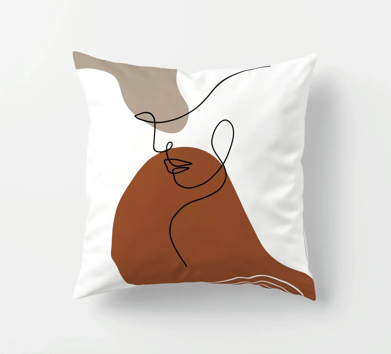 Donna minimalista cuscino da YSV MINIMALIST