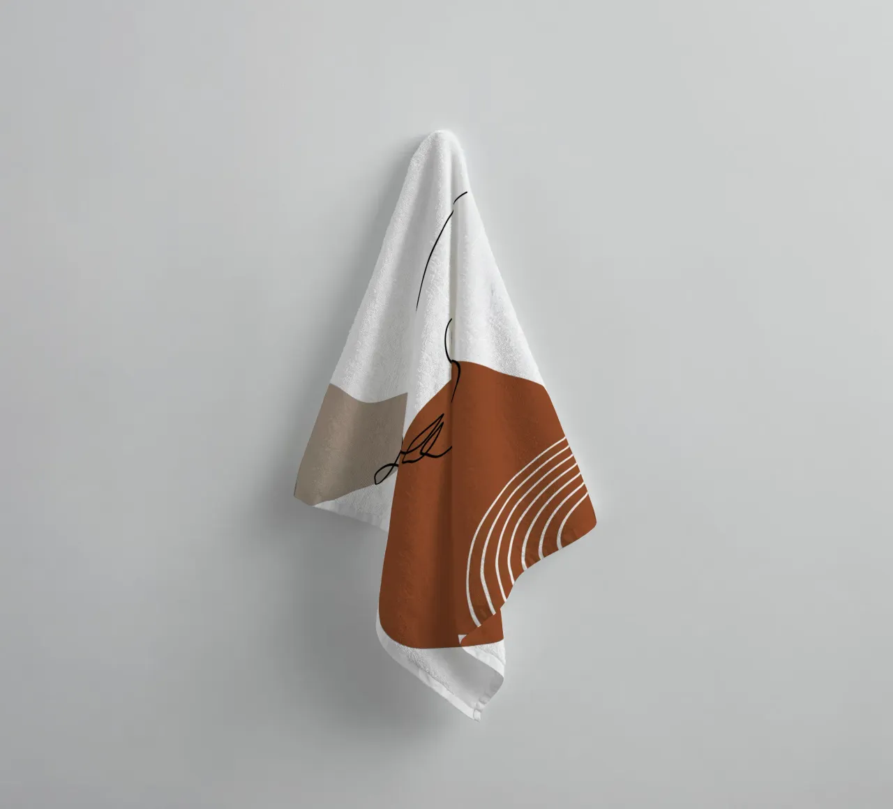 Donna minimalista asciugamano da bagno da YSV MINIMALIST