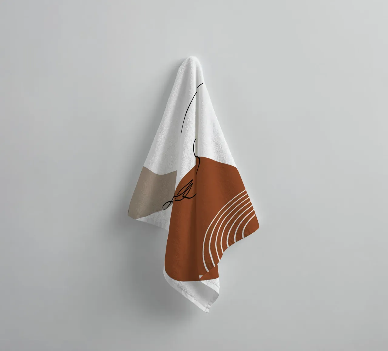 Donna minimalista asciugamano da bagno da YSV MINIMALIST