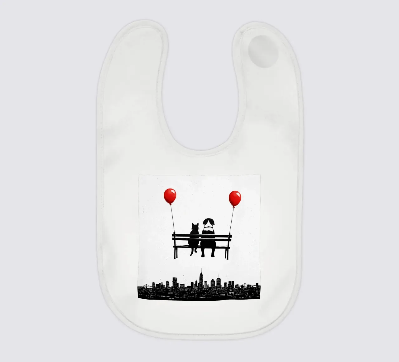 Gatto e cane bavaglino da Harmony Gallery