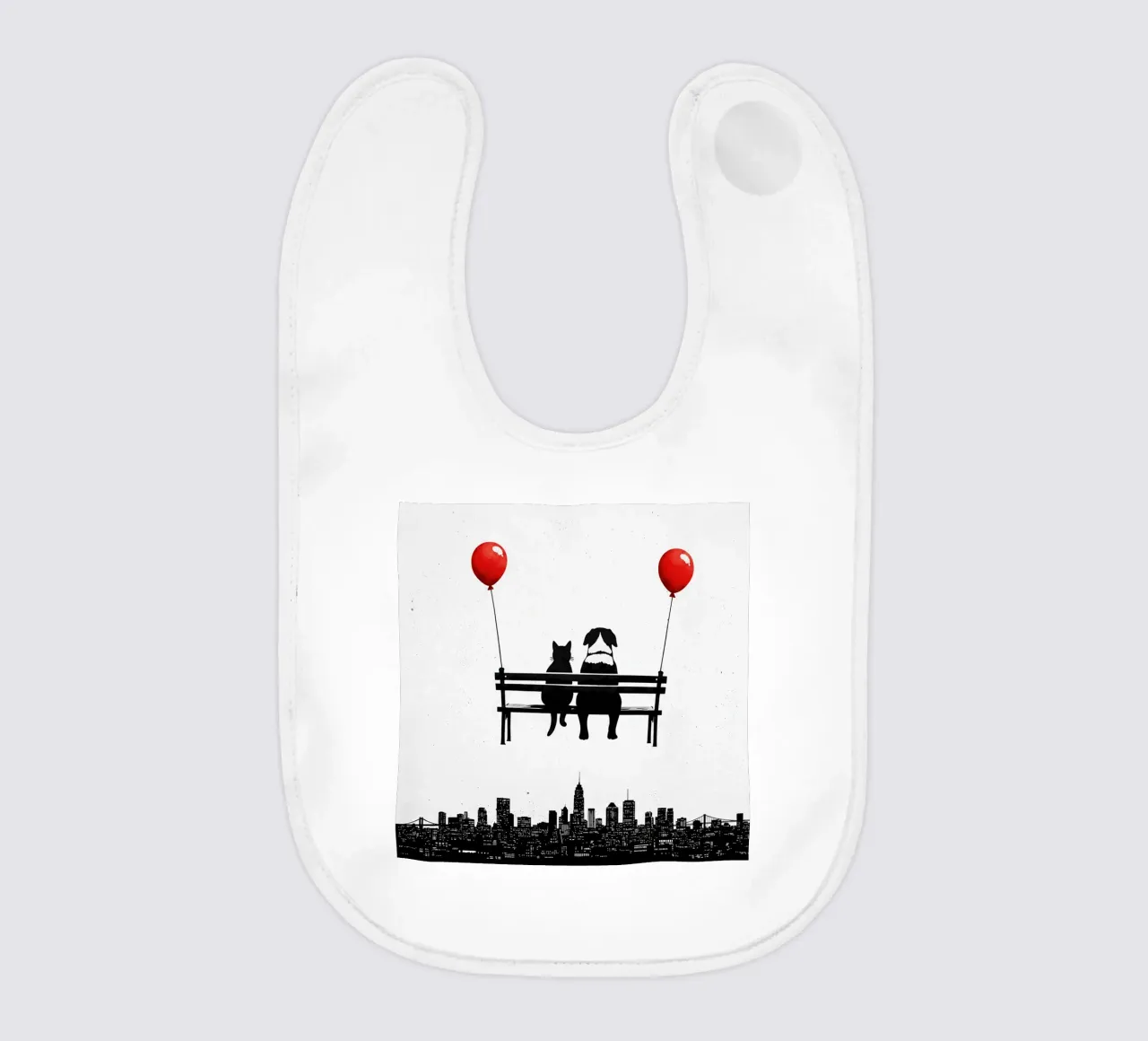 Gatto e cane bavaglino da Harmony Gallery