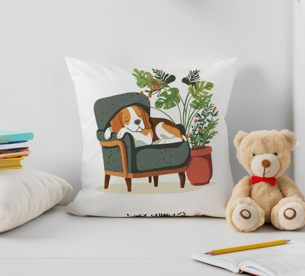 Lazy Sundays decorative cushion by Gift Ideas