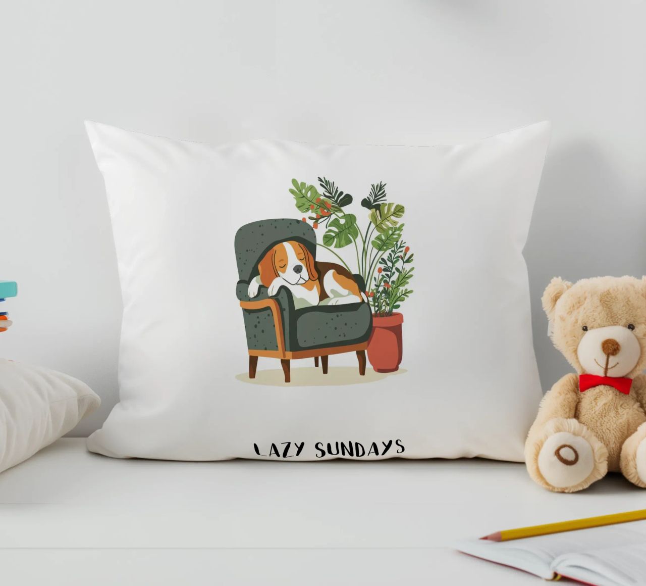 Lazy Sundays decorative cushion by Gift Ideas