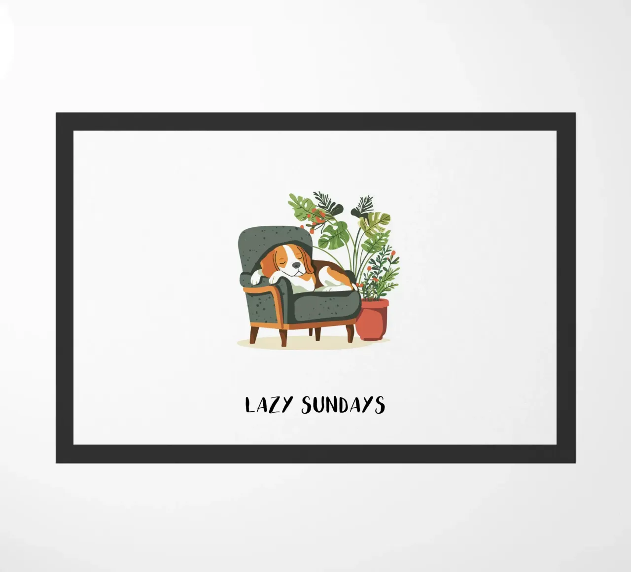 Lazy Sundays Fußmatte von Gift Ideas