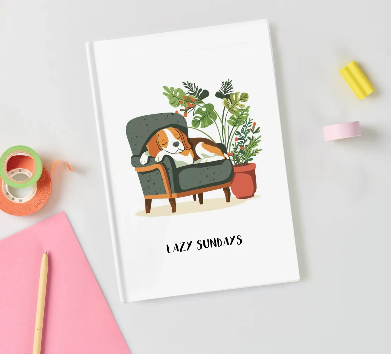 Lazy Sundays Notizbuch von Gift Ideas