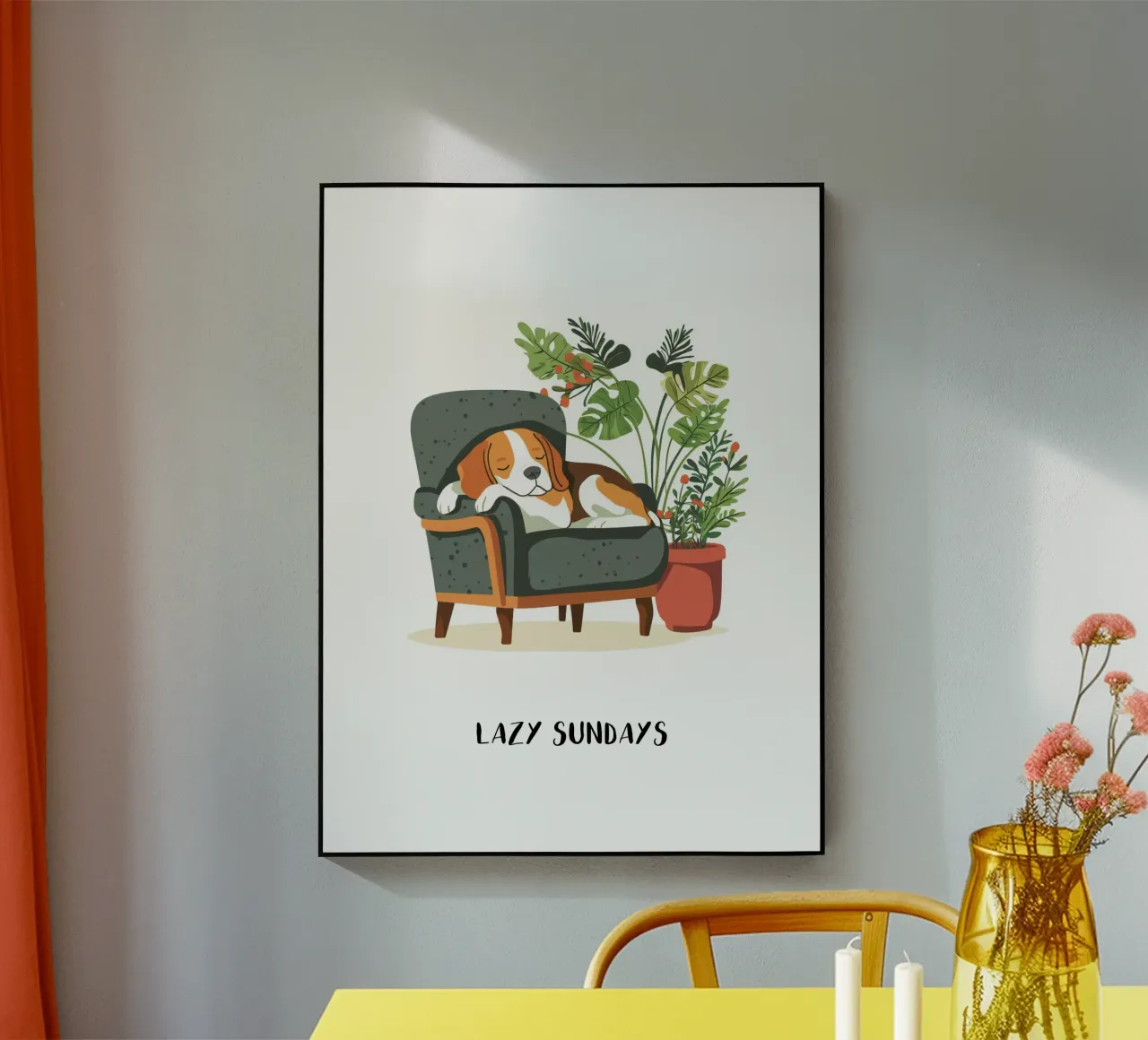 Lazy Sundays Acryl-Glas von Gift Ideas