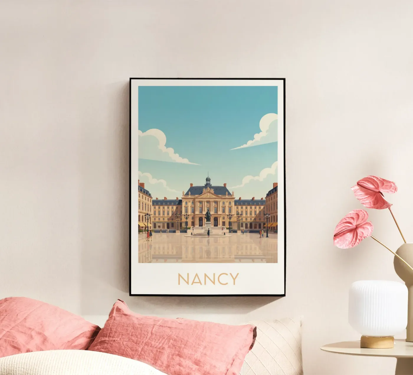 Affiche "Nancy" plexiglas de Idées & Création