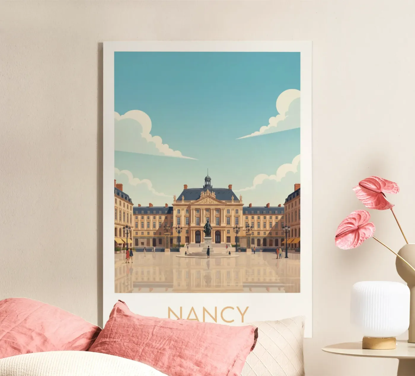 Affiche "Nancy" plexiglas de Idées & Création