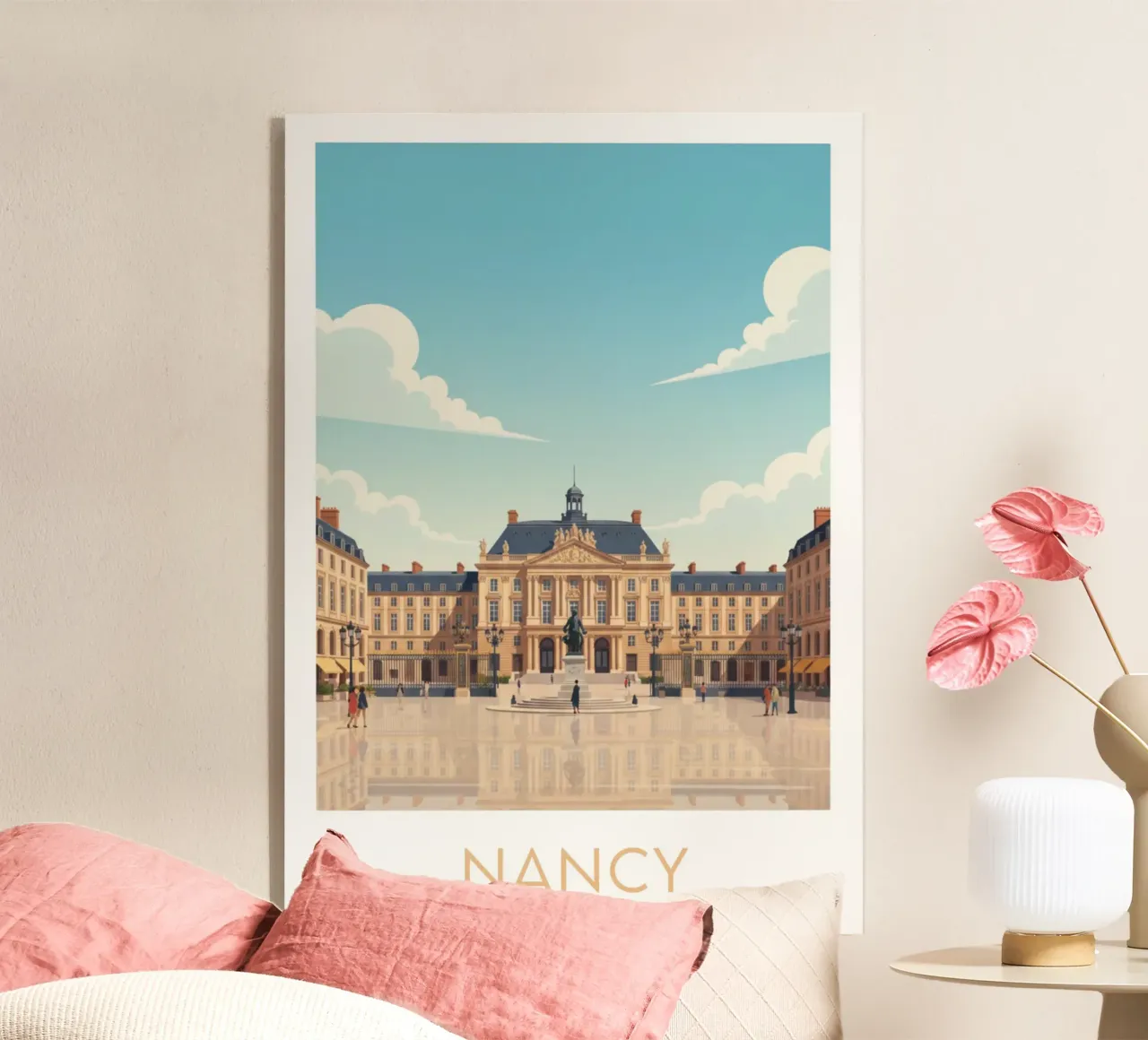 Affiche "Nancy" plexiglass da Idées & Création