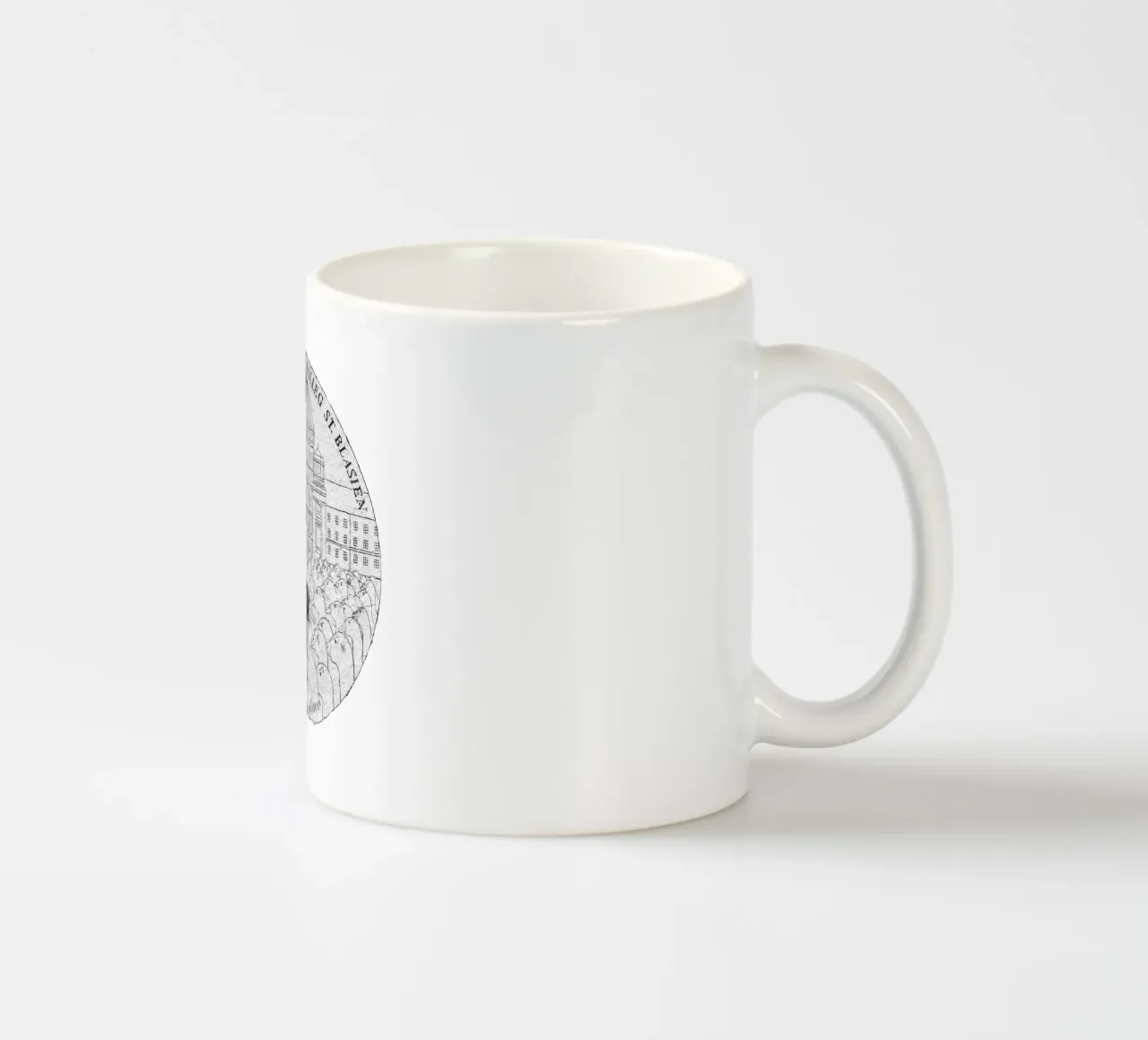 Abilogo 1995 (Original Mauerstruktur) tazza in ceramica da Kolleg St. Blasien
