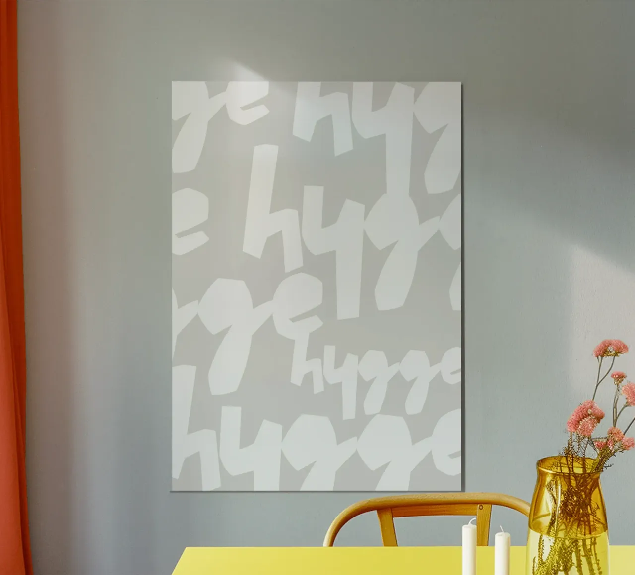 Hygge poster da PurePeachCleanLine