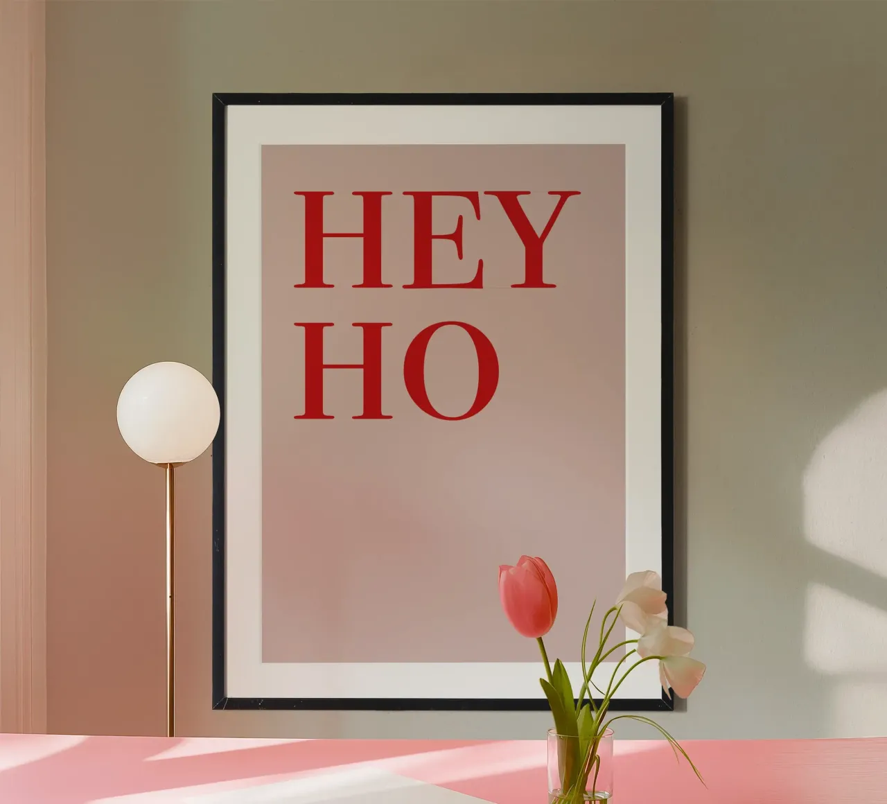 hey ho poster da be.