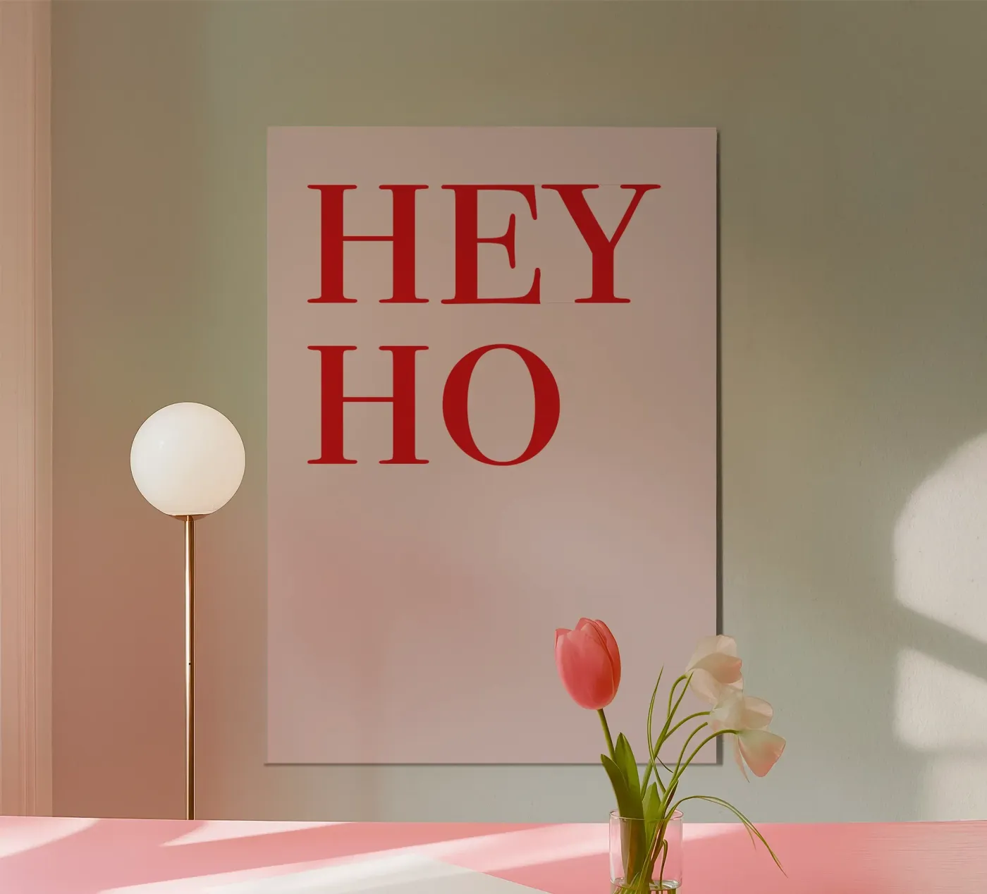 hey ho poster da be.