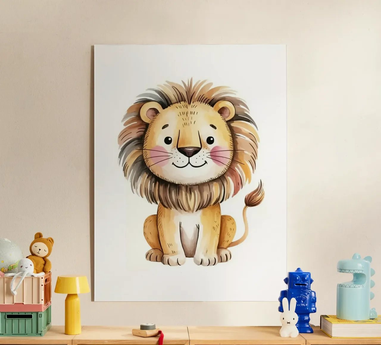 THE LION plexiglass da FELICIA