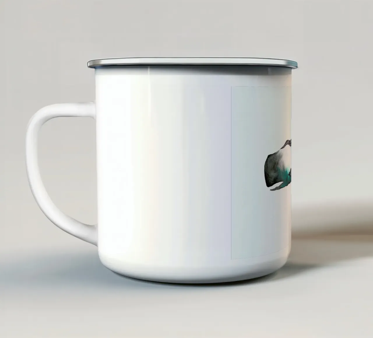 Catxalot tazza in smalto da Marina Guiu