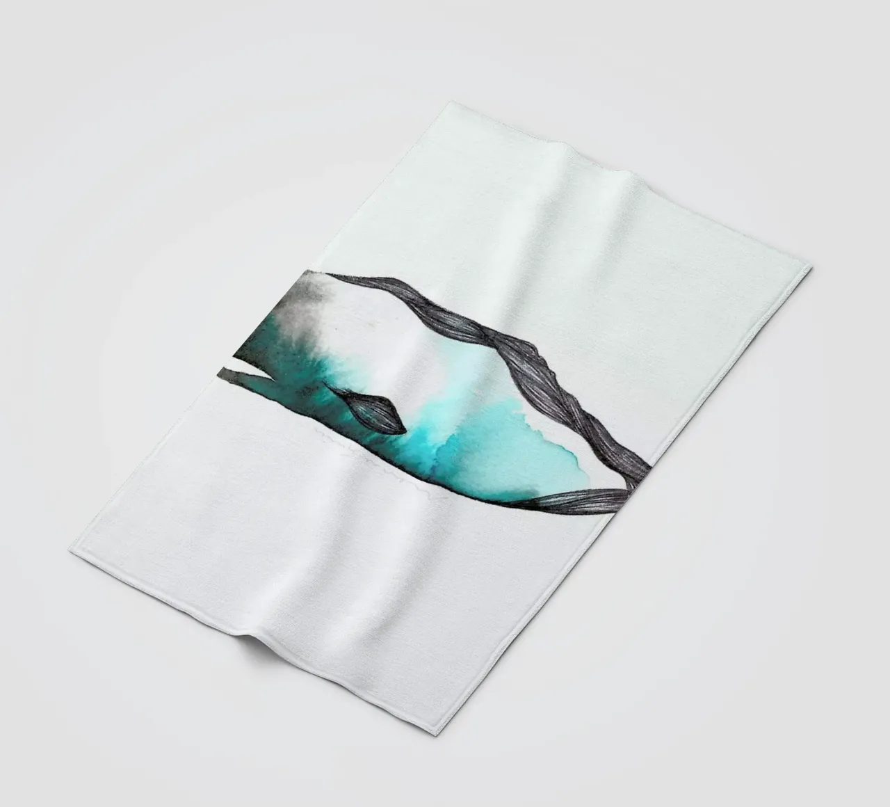 Catxalot fleece blanket by Marina Guiu