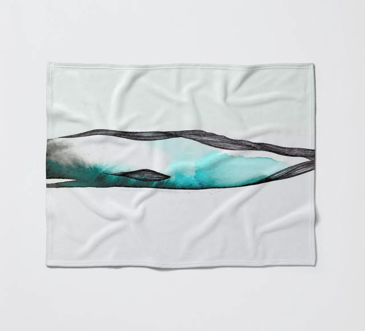 Catxalot fleece blanket by Marina Guiu