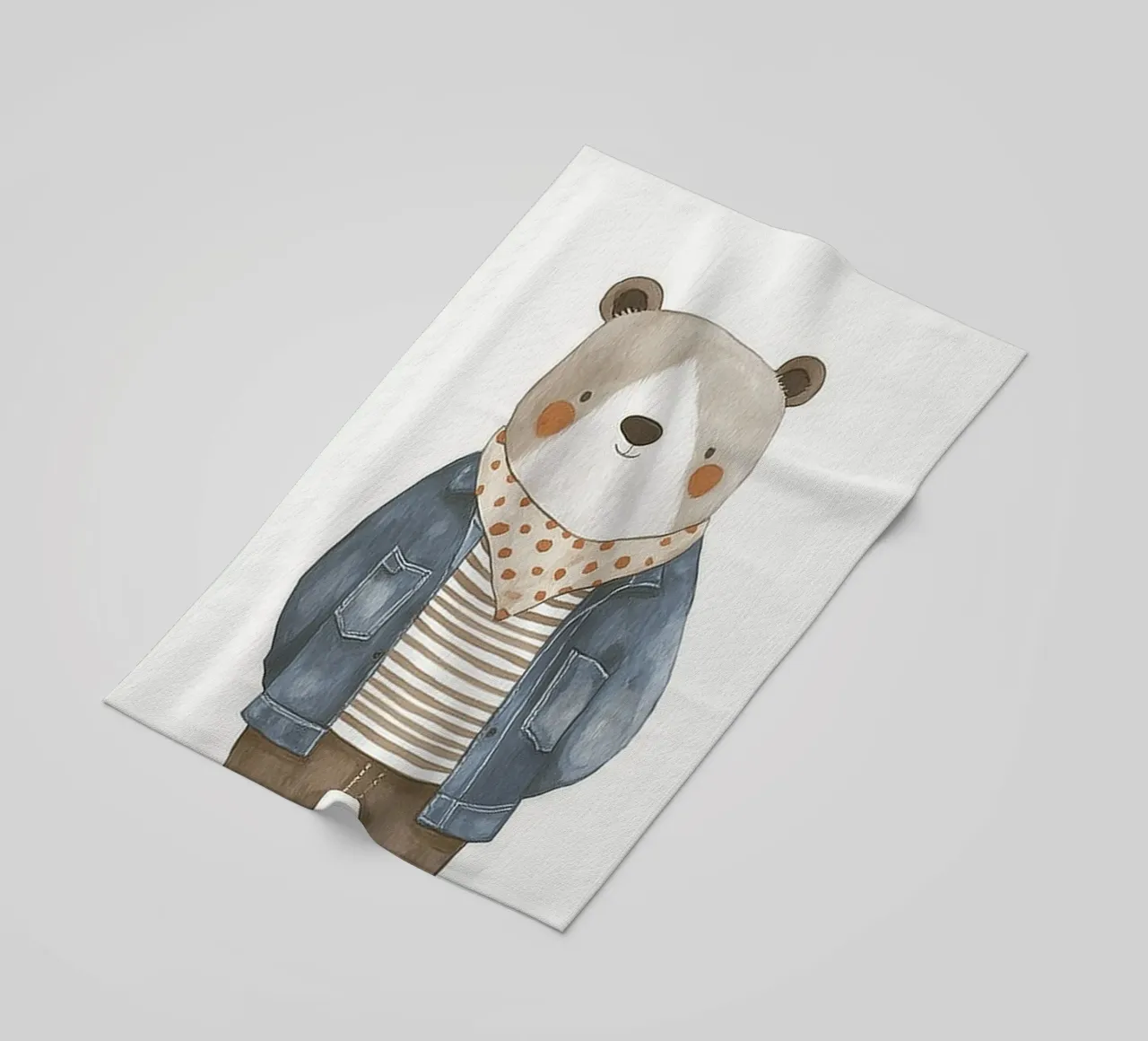 Orso affascinante telo mare da Dreamy Nursery