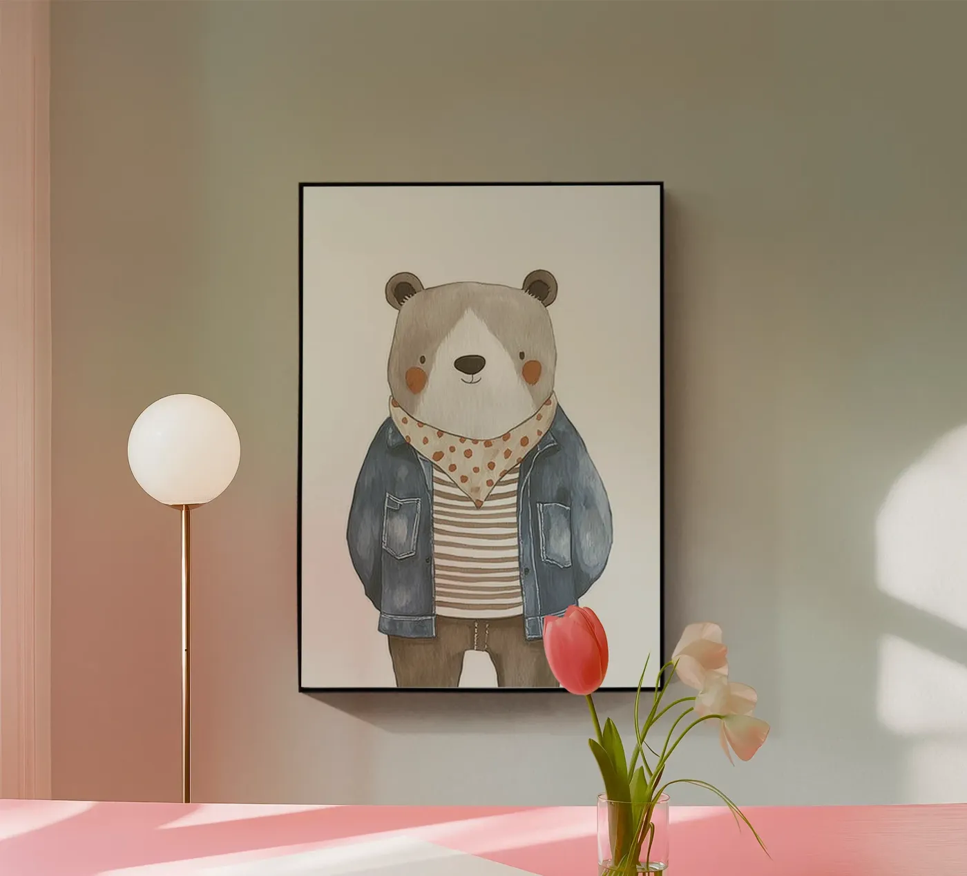 Orso affascinante plexiglass da Dreamy Nursery