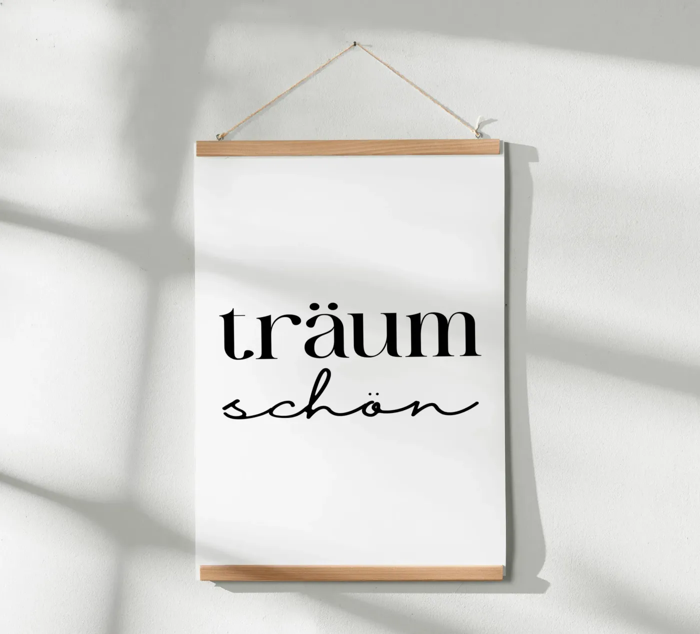 Träum schön poster da BAINAI QUOTES