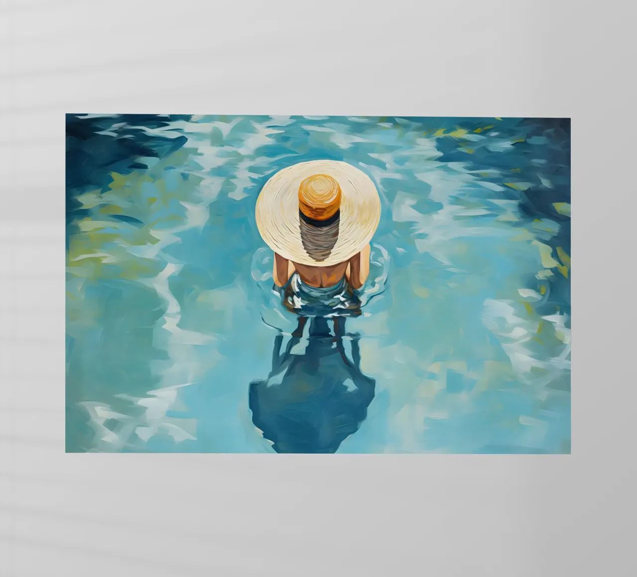 Sole e mare pellicola backlit da medineprint